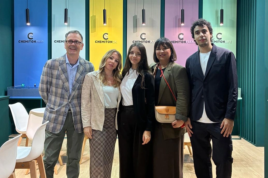 Team Franplast e Patrizia alla fiera di Milano